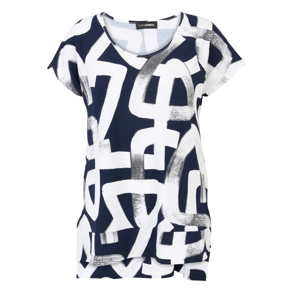Doris S - Tops > T-Shirts - Blue - Doris S - Modalova