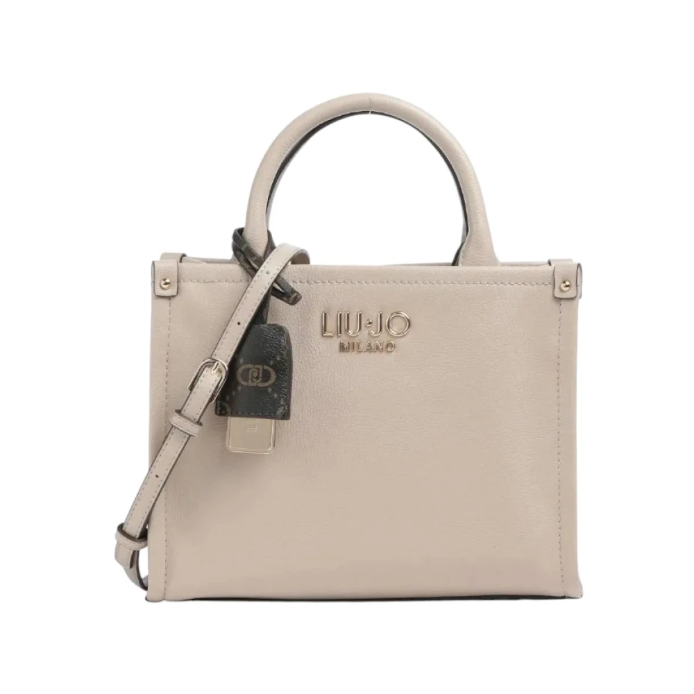Liu Jo Mujer Beige Bolso Elegante Con Cierre De Cremallera