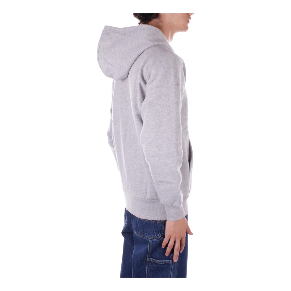 Only & Sons Lichtgrijze Hoodie Met Rits Gray Heren