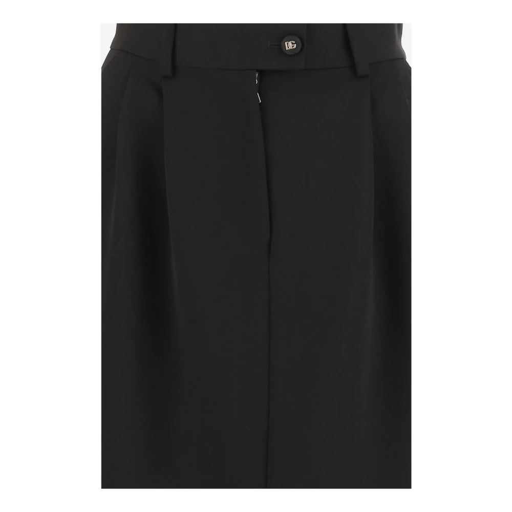 Dolce & Gabbana Zwarte Gonna Rok Black Dames