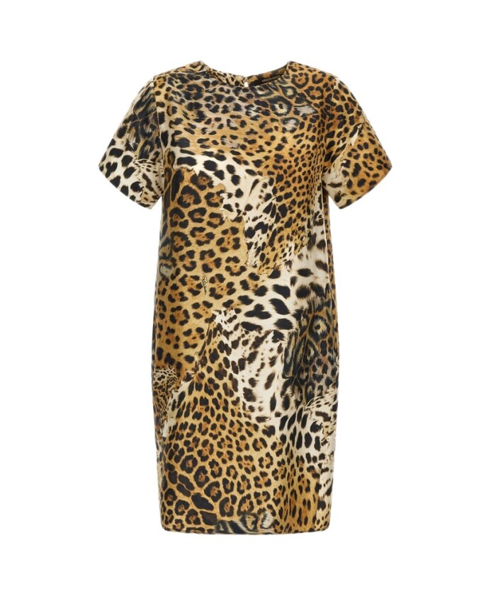 robe-imprime-jaguar-marron-clair-femme