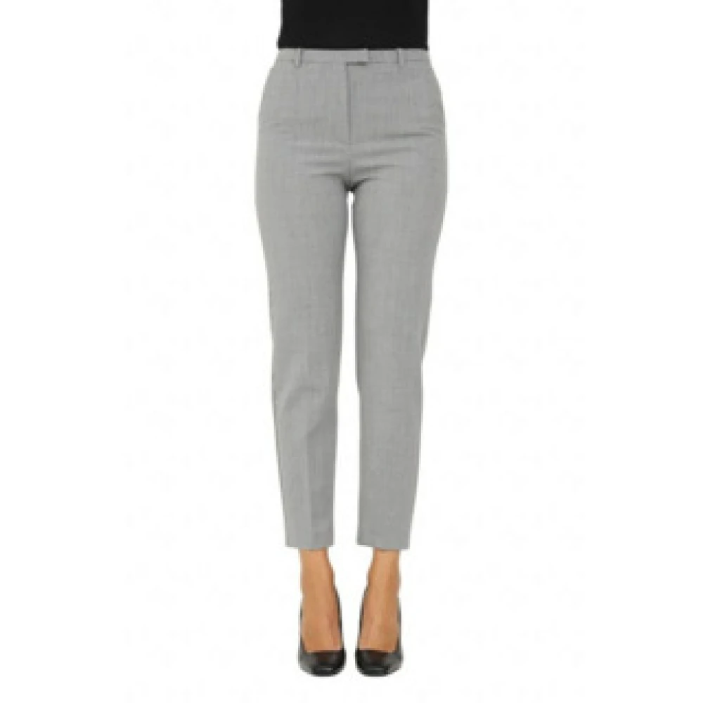 Patrizia Pepe Grå Cropped Trousers