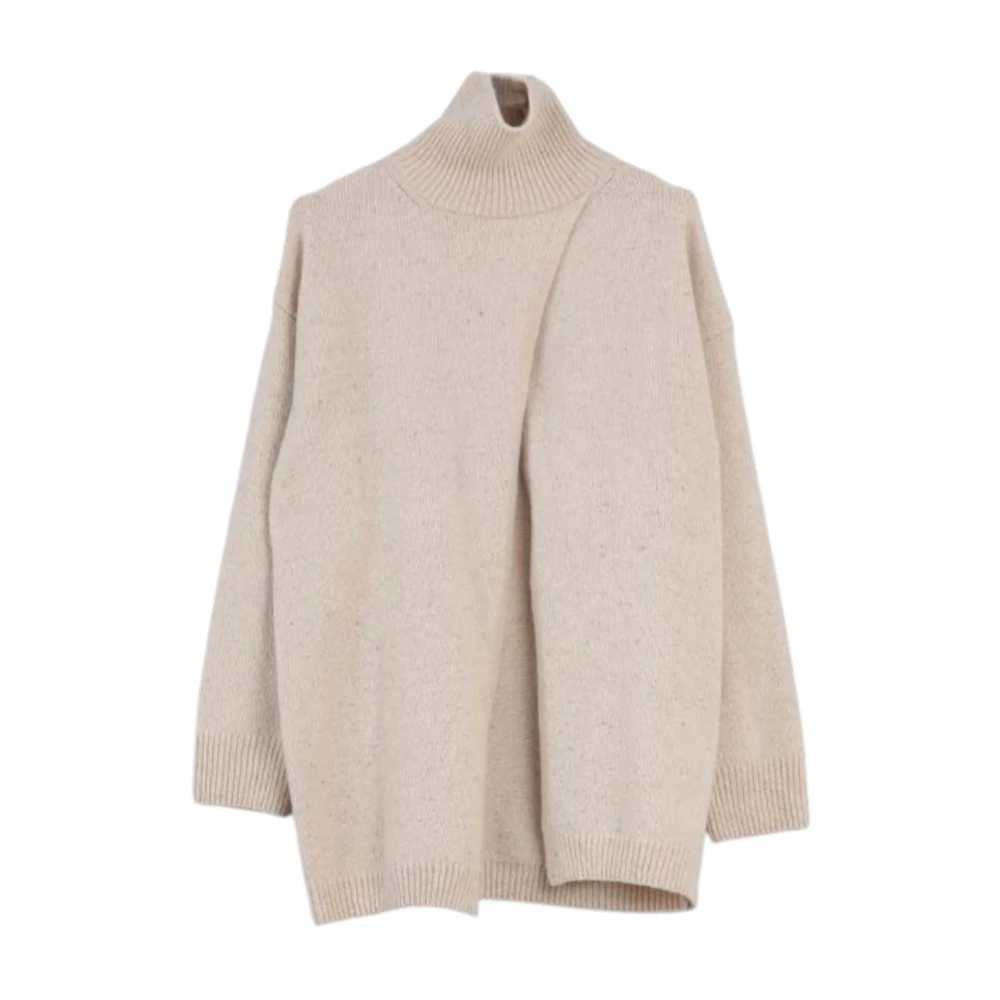 Max Mara Beige Sweater Angelo Model Beige, Dam