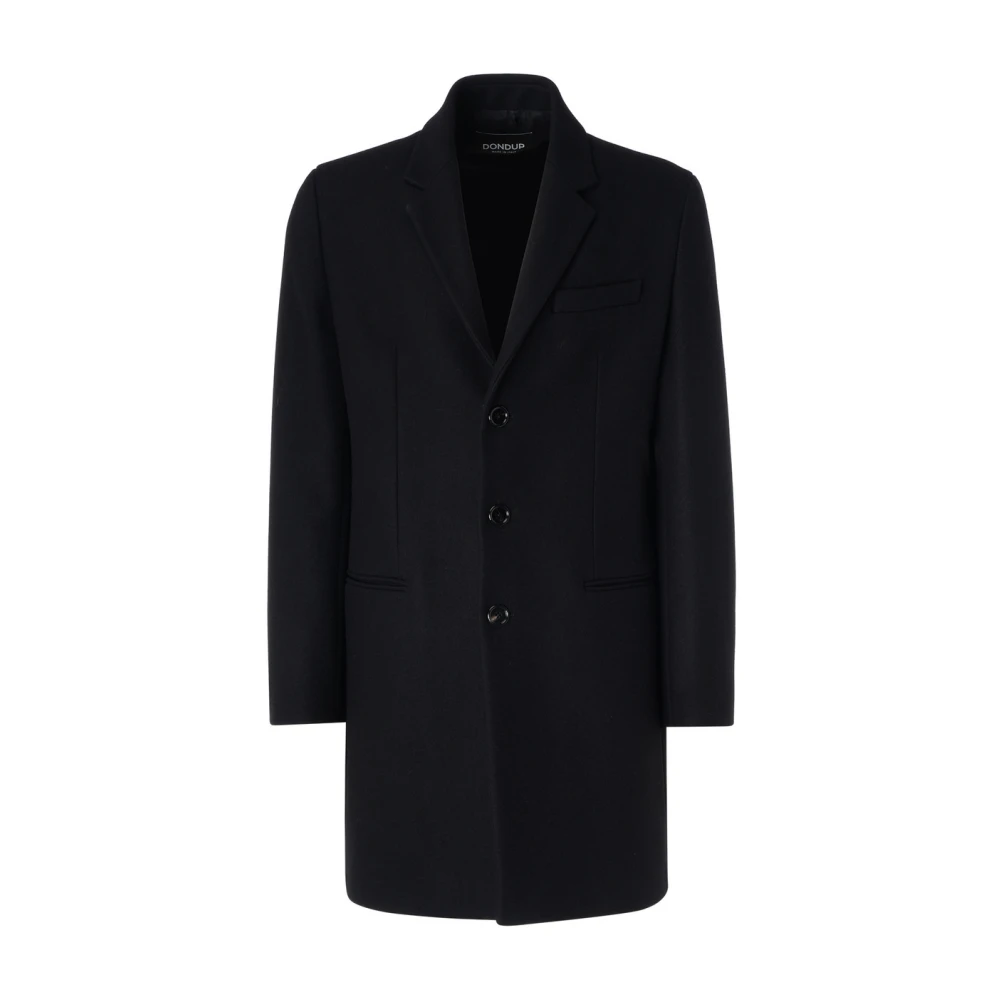 Dondup Zwarte Jas Black Heren