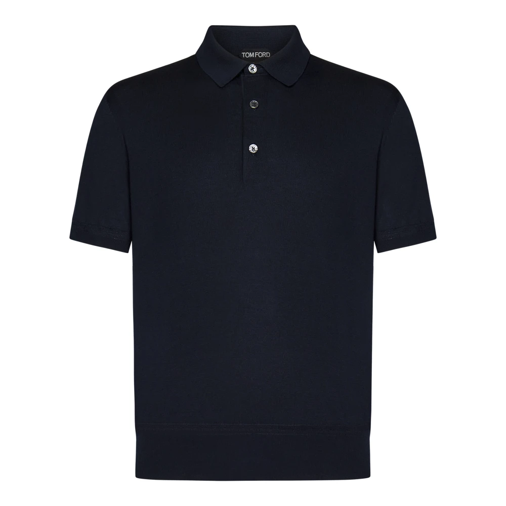 Tom Ford Blauw Poloshirt Herenkleding Blue Heren