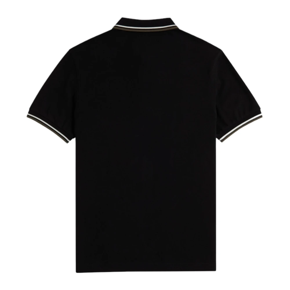 Fred Perry Zwarte T-shirts en Polos Black Heren