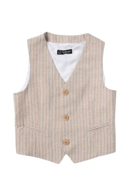 striped-linen-vest-for-kids