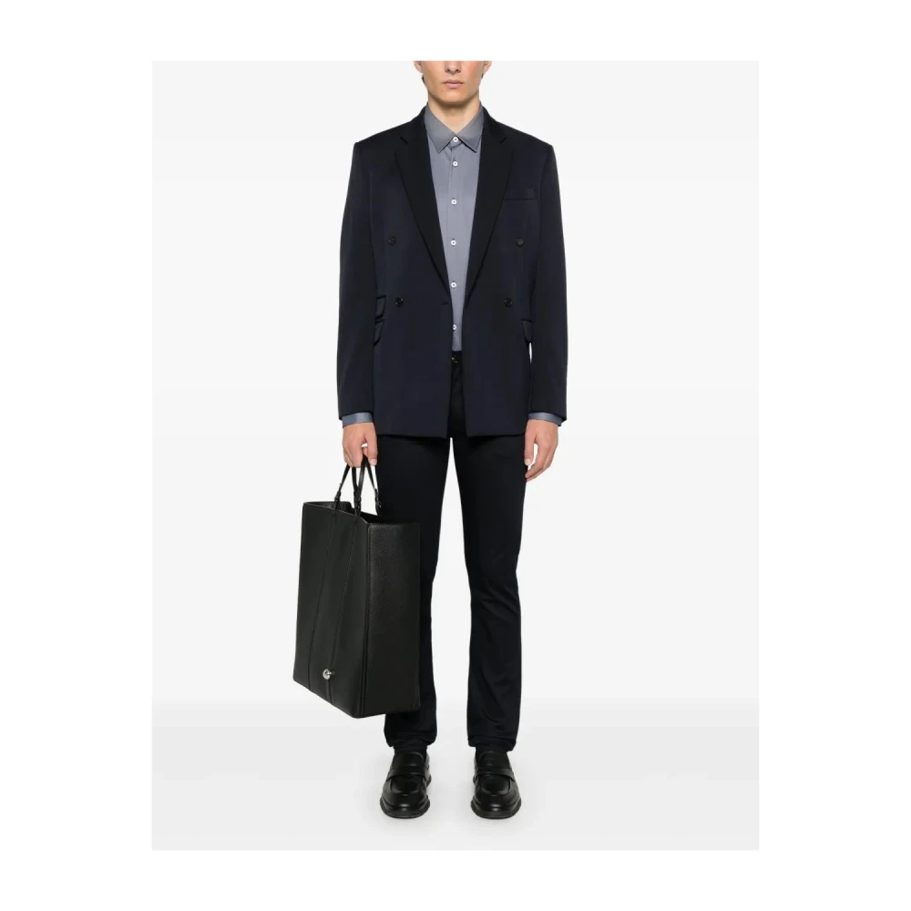Emporio Armani Stijlvolle Zakbroek Black Heren