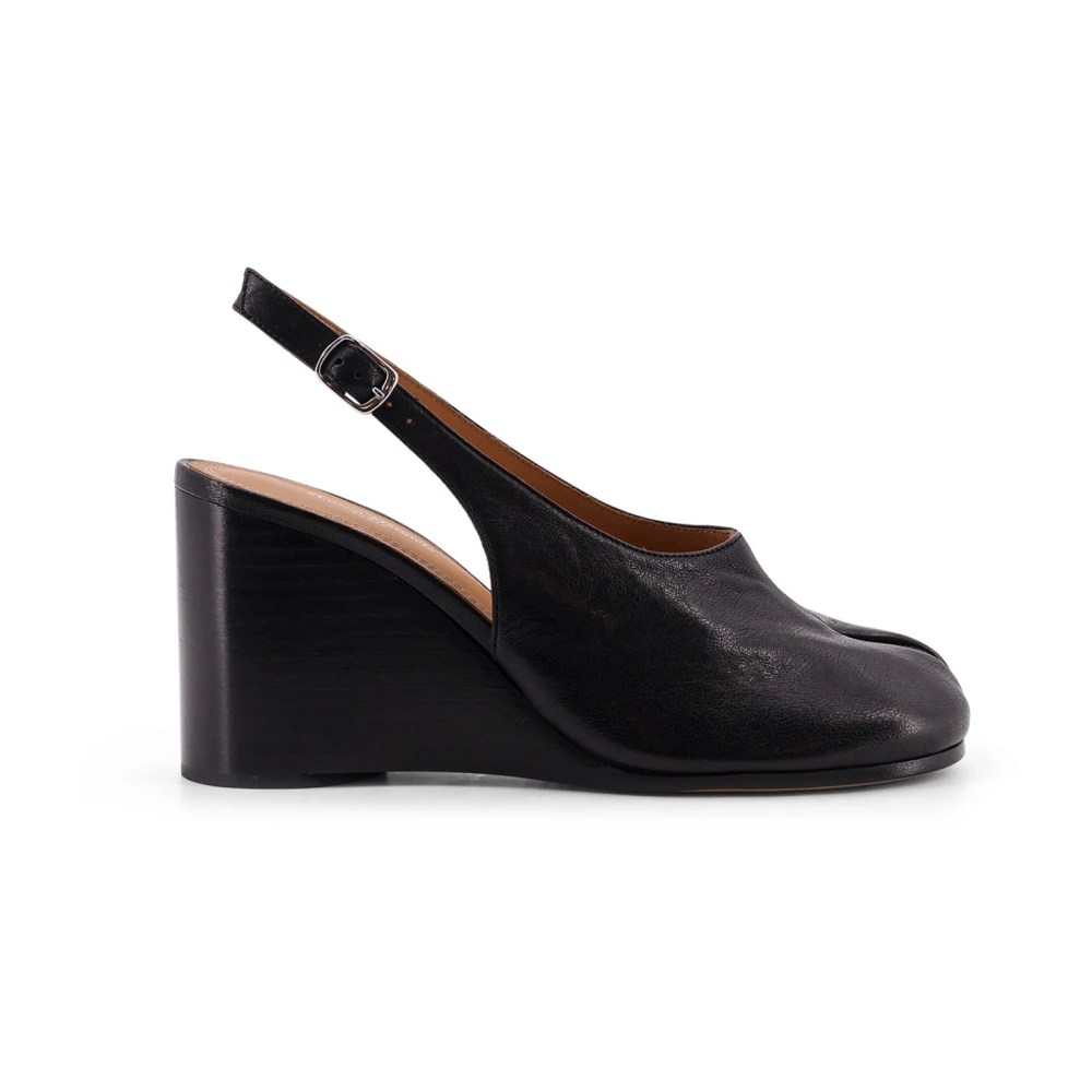 Maison Margiela Donna Nero - Wedges - Shoes - 37 1/2 Eu
