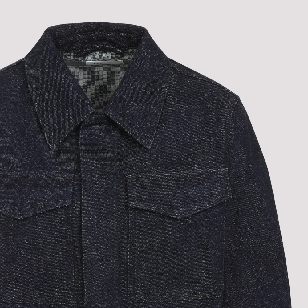 Lemaire Blauwe Jas voor Vrouwen Blue Dames