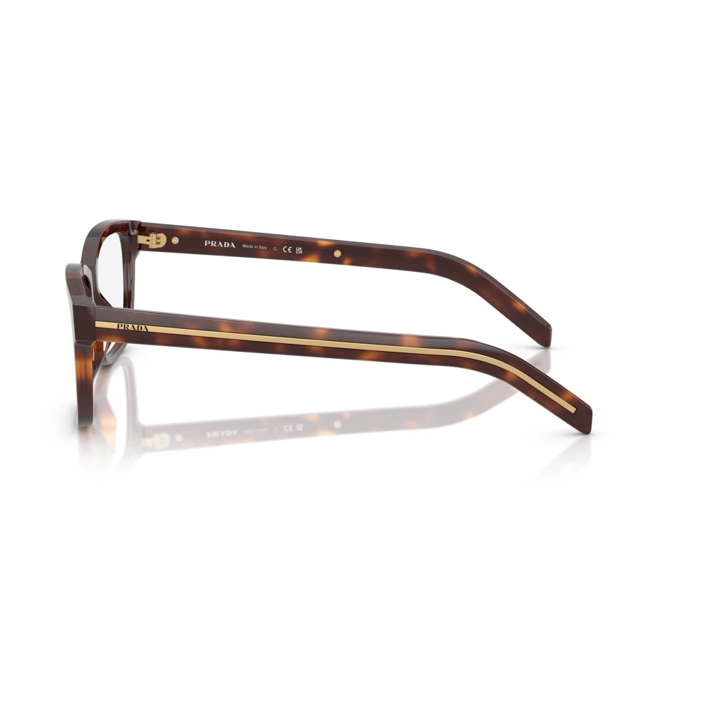 Prada Stijlvolle Bril in Blauwe Tint Brown Heren