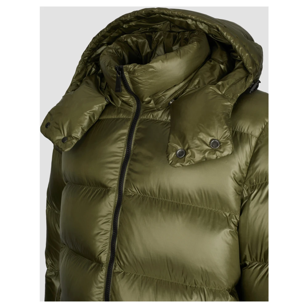 add Bomber IN Glanzend Nylon Green Heren