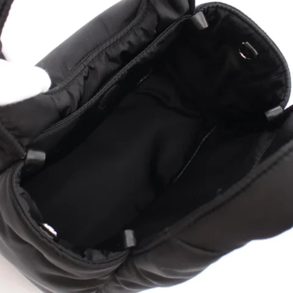 Prada Vintage Pre-owned Nylon prada-bags Black Dames