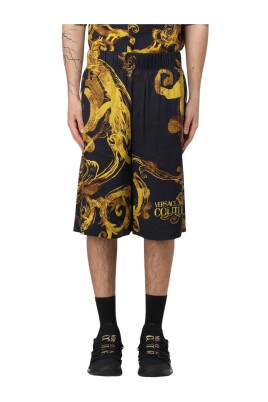 barok-print-stilfulde-guld-shorts
