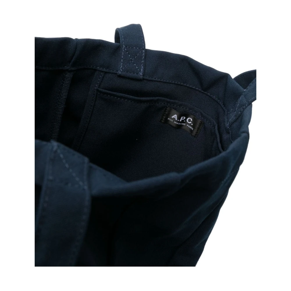 A.p.c. Donkerblauwe Schoudertas Aw24 Blue Heren