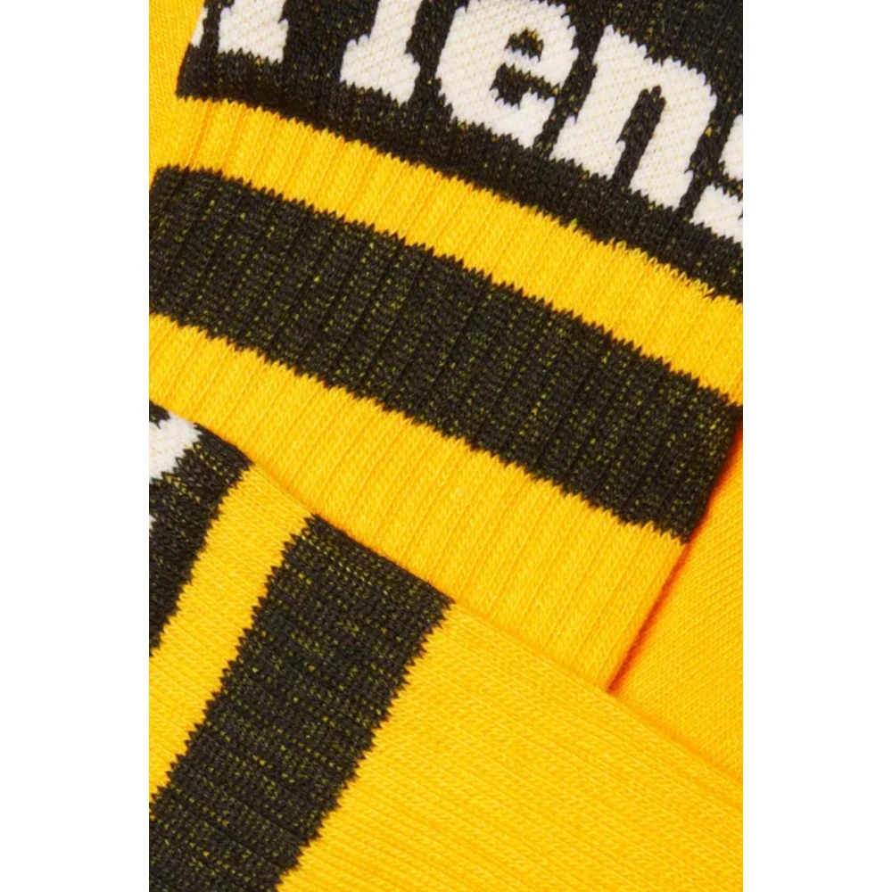 Dr. Martens Athletic Logo Sokken Yellow Heren