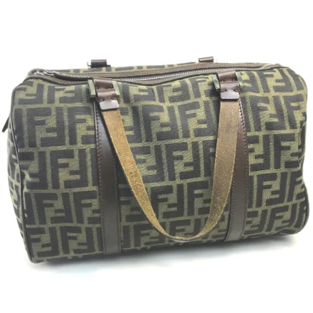 Fendi Vintage Pre-owned Fabric fendi-bags Brown Dames