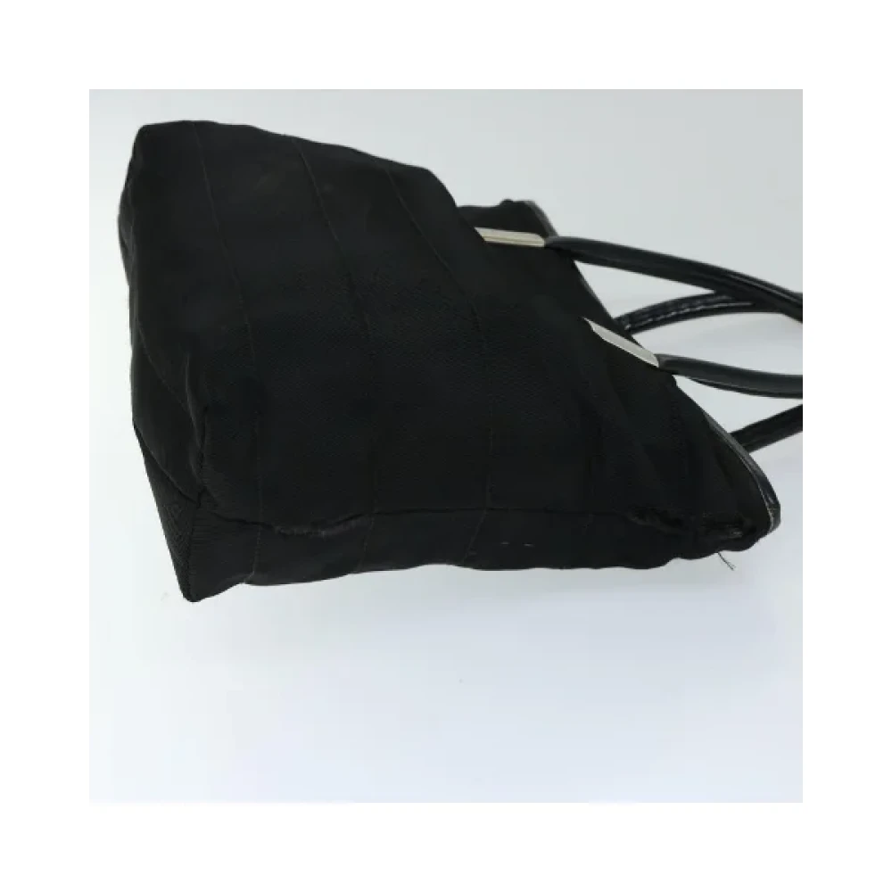 Gucci Vintage Pre-owned Nylon handbags Black Dames