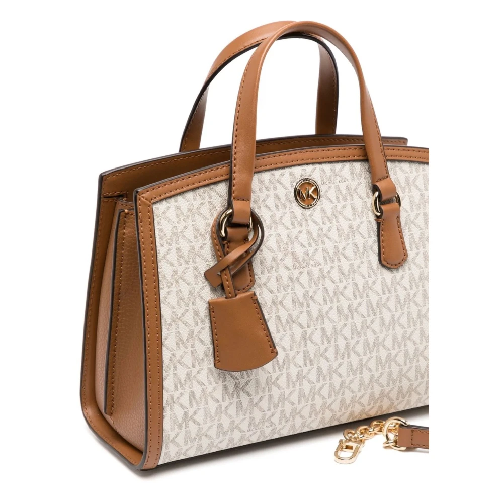 Michael Kors Casual Beige Tote Tas Messenger Beige Dames