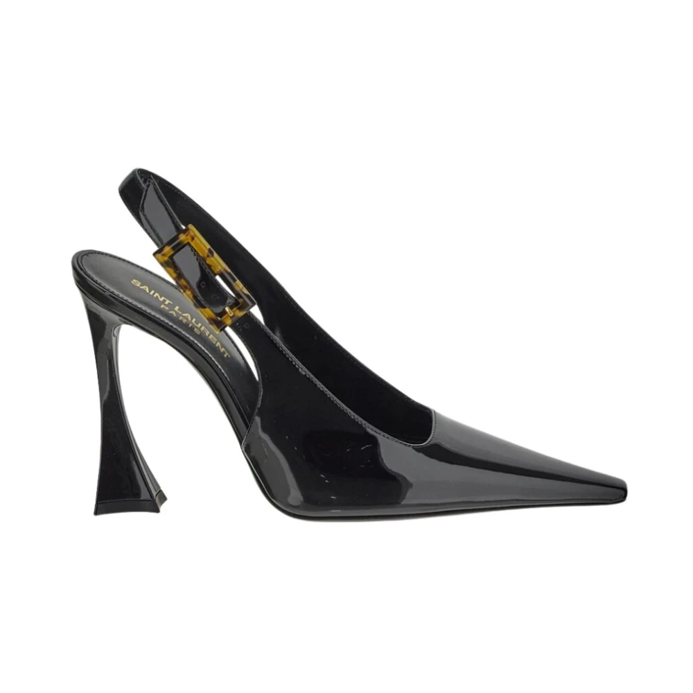 Dune Slingback Patent Pumps