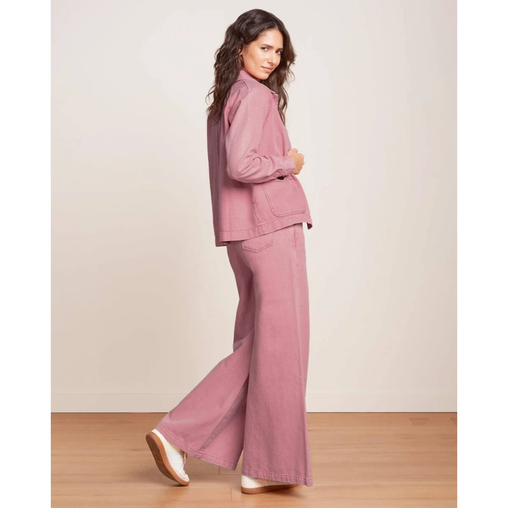 king louie Gekleurde Denim Sylvie Jack Pink Dames