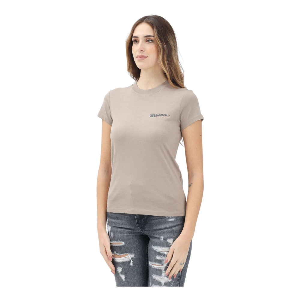 Karl Lagerfeld T-shirts en Polos Brown Dames