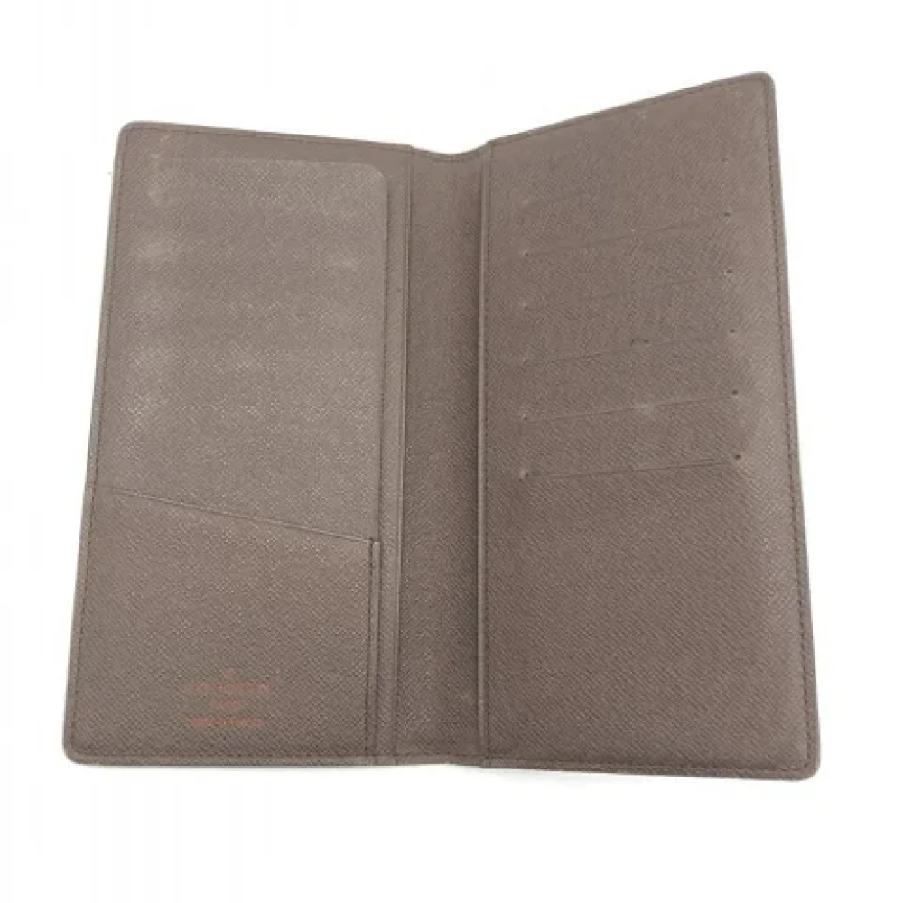 Louis Vuitton Vintage Pre-owned Canvas wallets Brown Dames