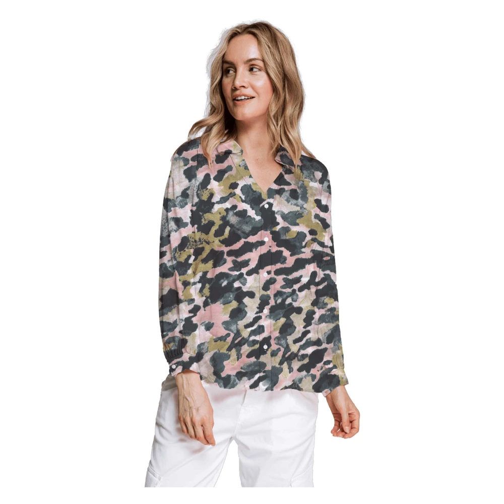 Zhrill Blouse Beata Beige Multicolor Dames