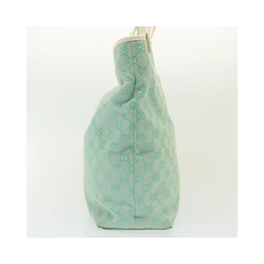 Gucci Vintage Pre-owned Canvas gucci-bags Blue Dames