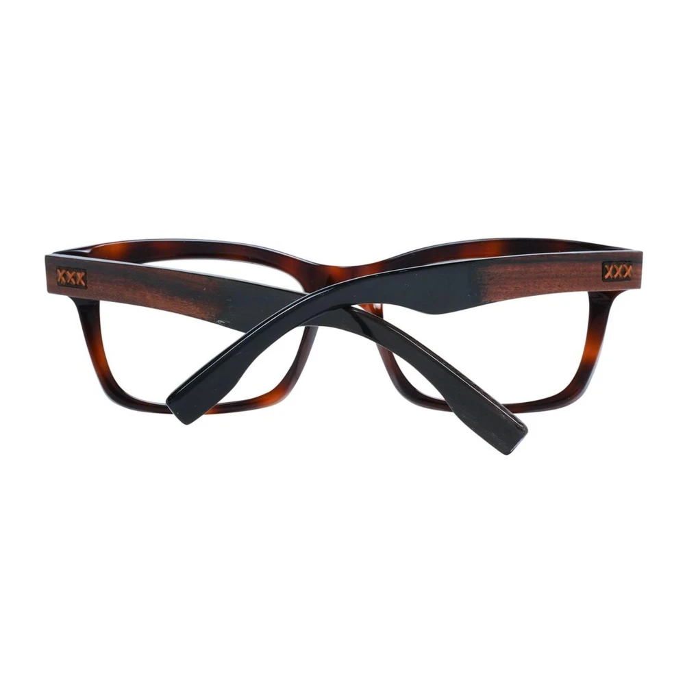 Ermenegildo Zegna Stijlvolle Heren Optische Monturen Brown Heren