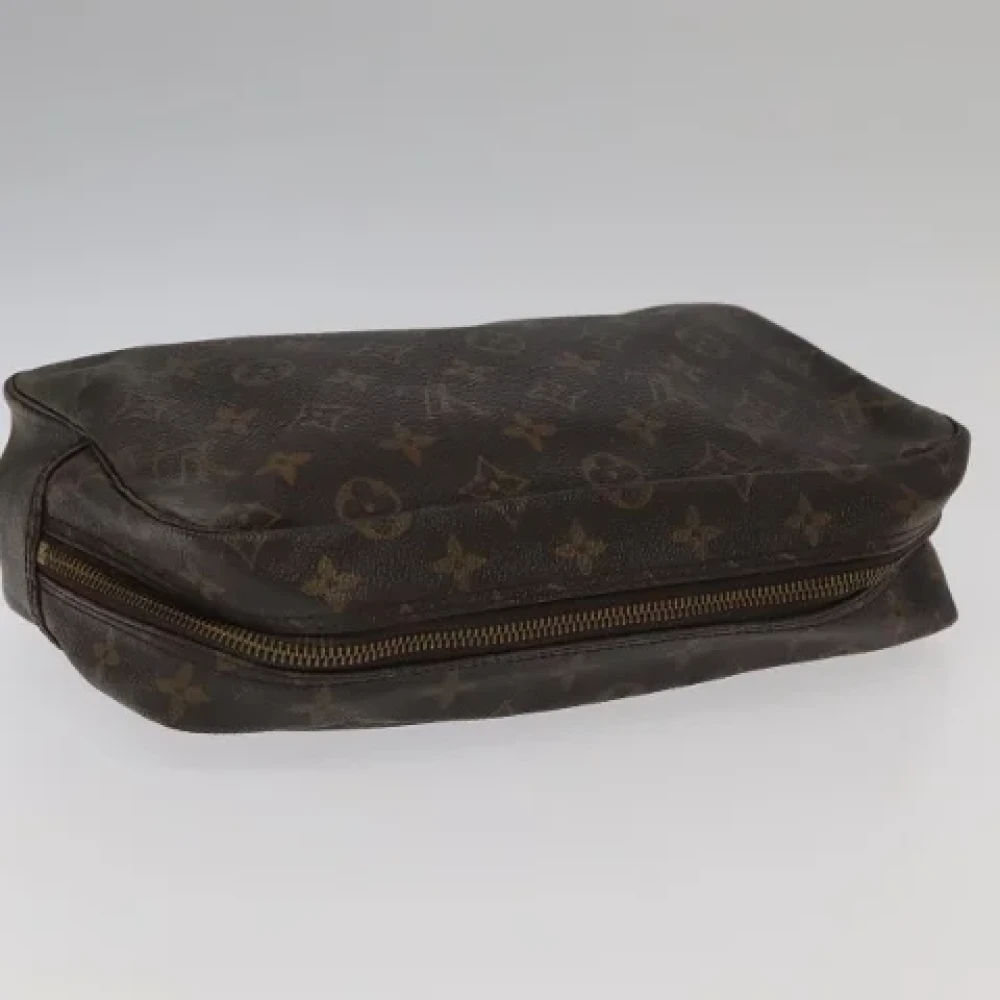 Louis Vuitton Vintage Pre-owned Canvas clutches Brown Dames