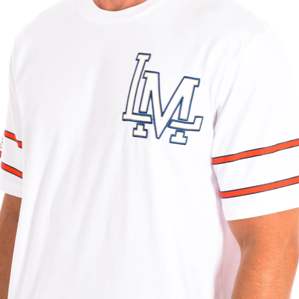 LA MARTINA Korte Mouw T-Shirt White Heren