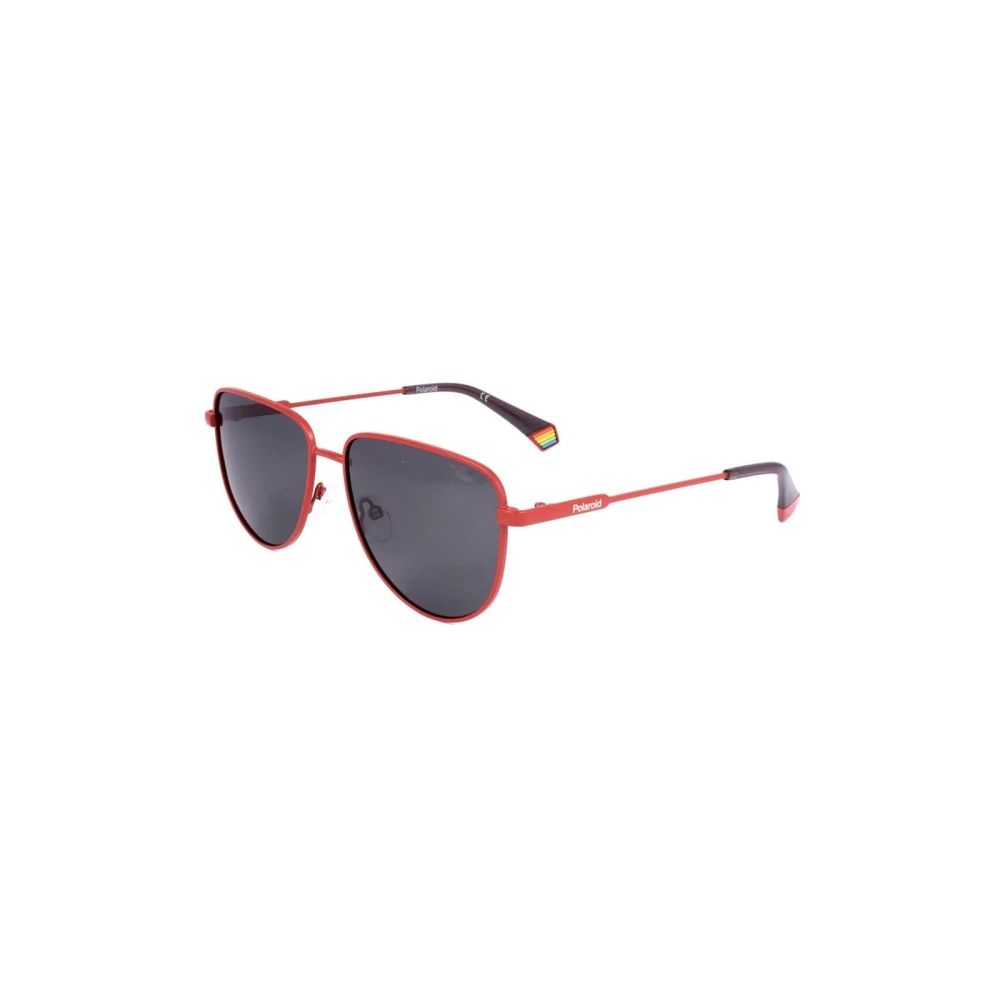 Polaroid Unisex Orange Stainless Steel Sunglasses