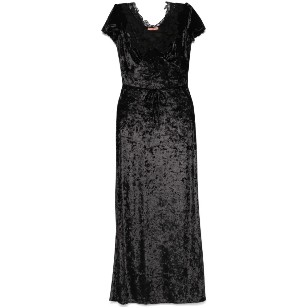 Ermanno Scervino Elegante Jurk 95708C Black Dames