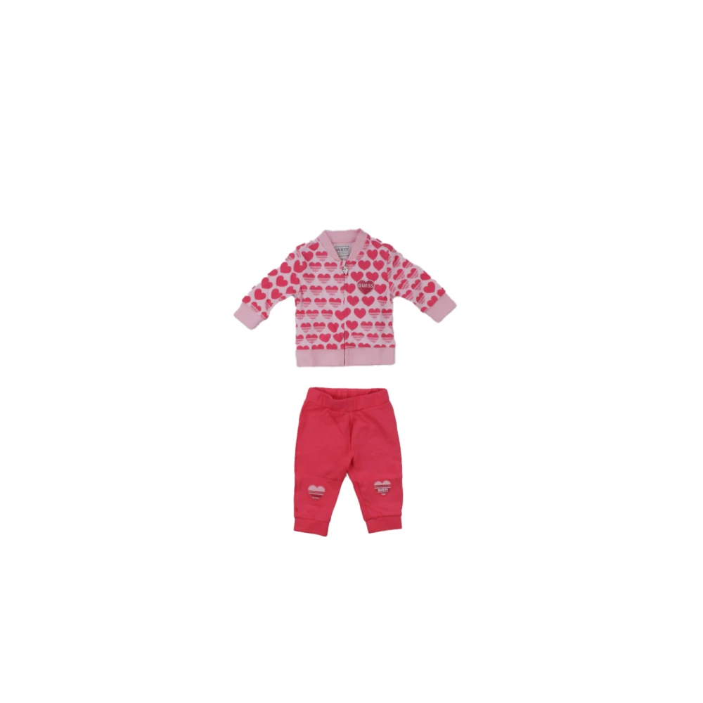 Guess Neonato Fuchsia Klänning Set Pink, Flicka