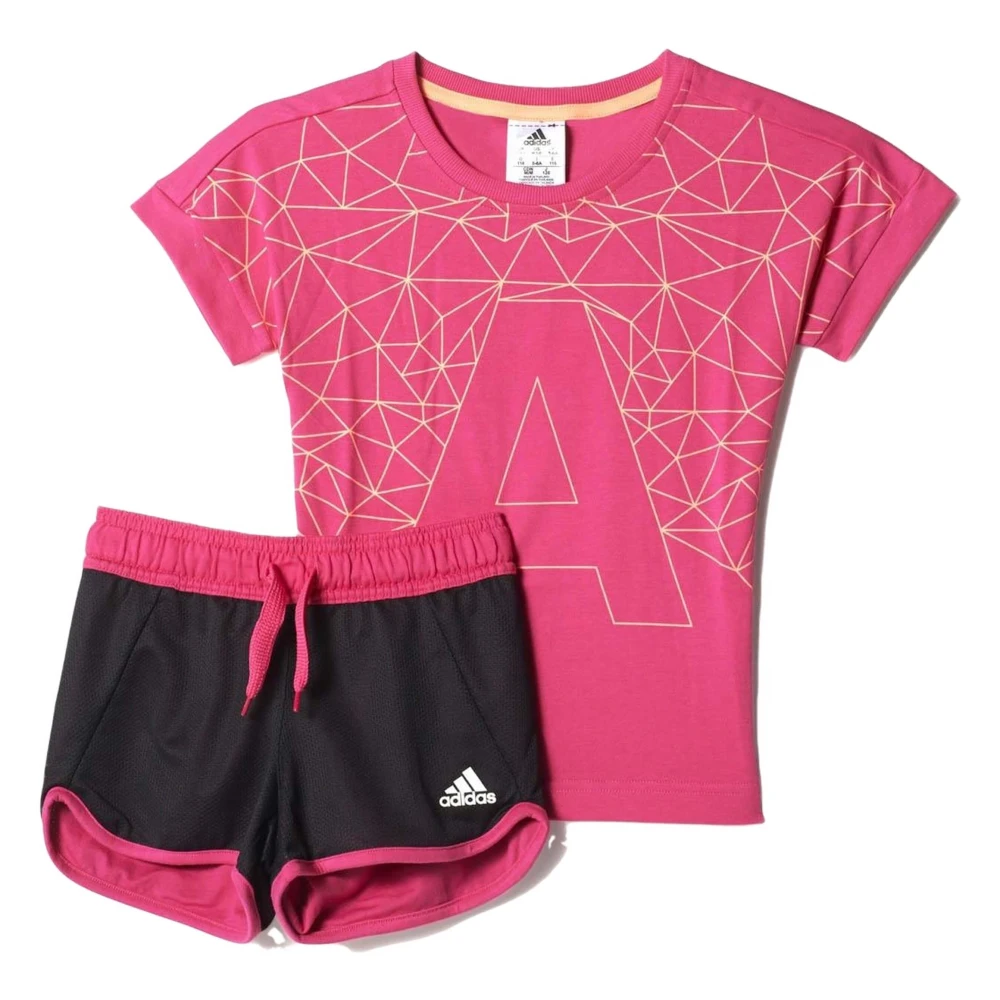 Adidas Kläder Set för Barn Pink, Unisex