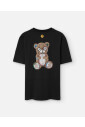 chemise-noire-imprimee