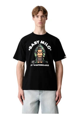 ABC Camo Milo On Big Ape Tee