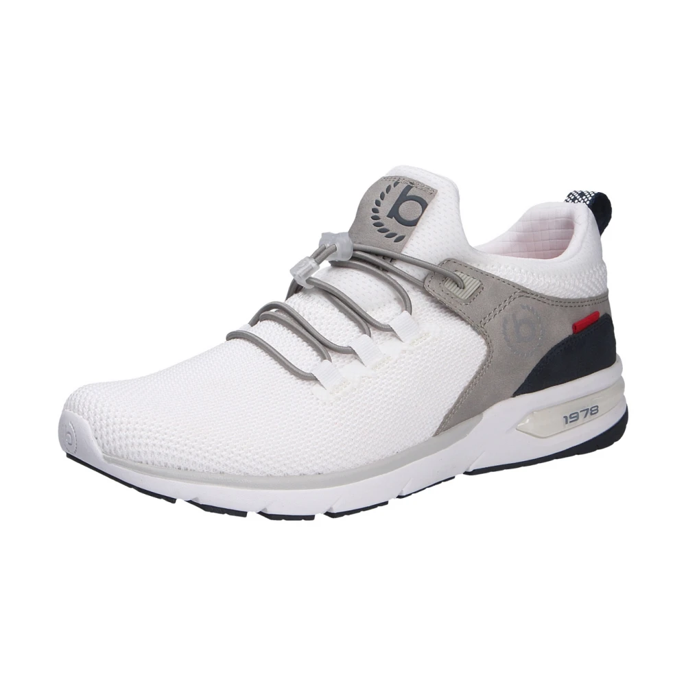 Bugatti Sportieve Heren Veterschoen Sneaker Heren Schoenen Wit