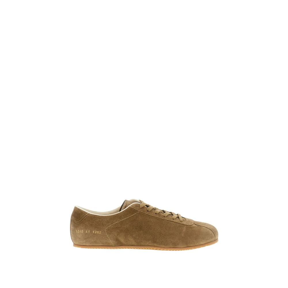 Common Projects Suede Sneaker Heren Schoenen Bruin