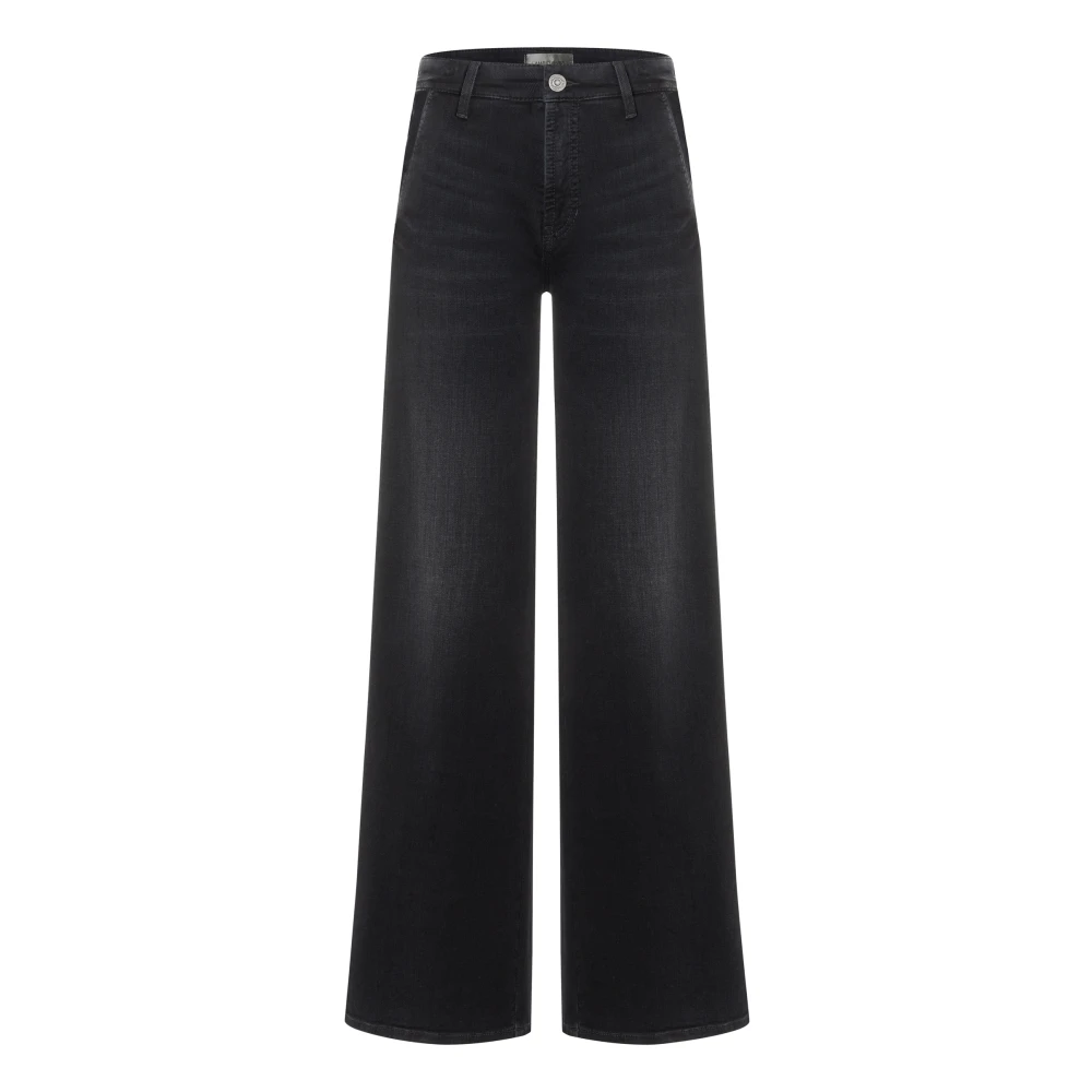 Cambio Stiliga Alek Jeans Black, Dam