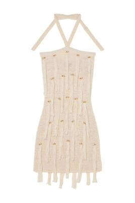 beige-fringe-halterneck-dress