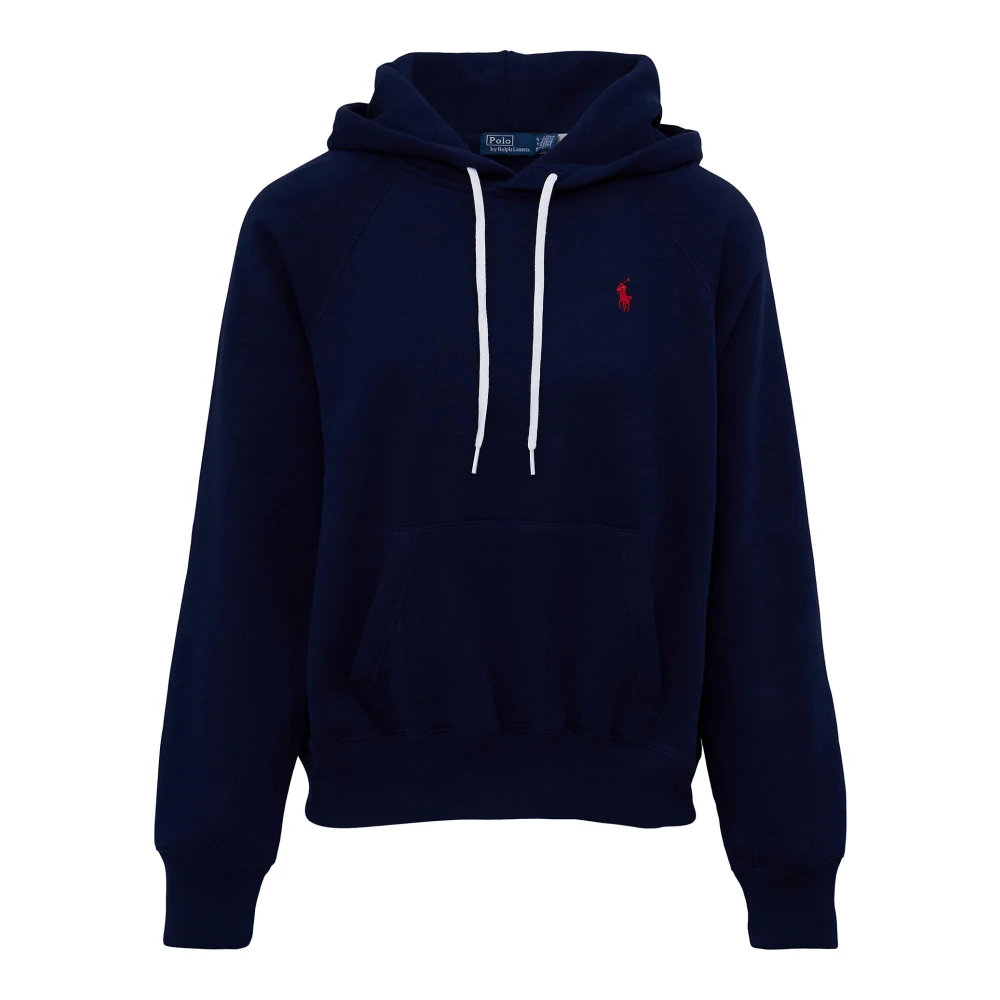 Polo Ralph Lauren Women's Blue Fleece Hoodie - Hoodies - Xs - Sweatshirts & Hoodies