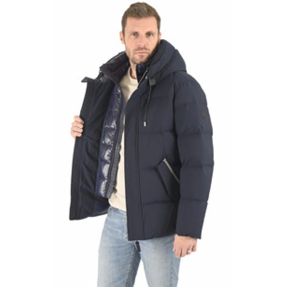Mackage Graydon marine donsjack Blue Heren