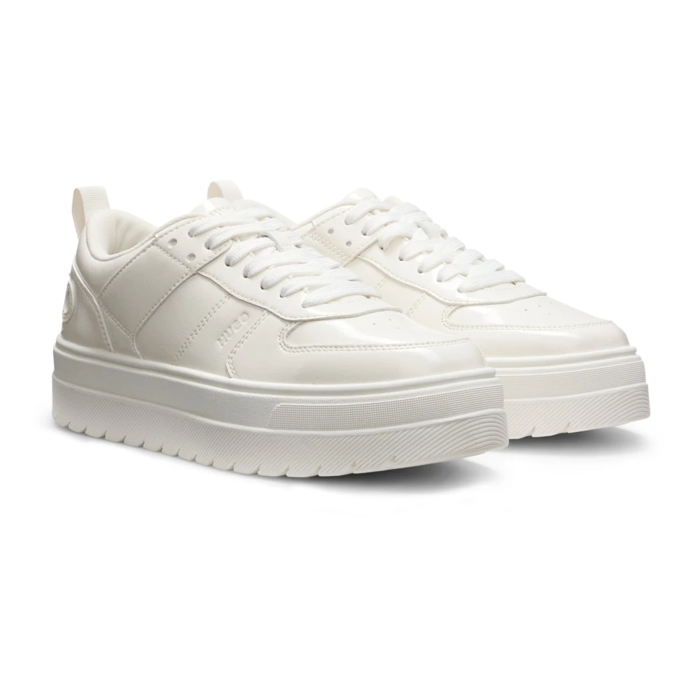 Hugo Lyssa Tenn Dames Schoenen Beige