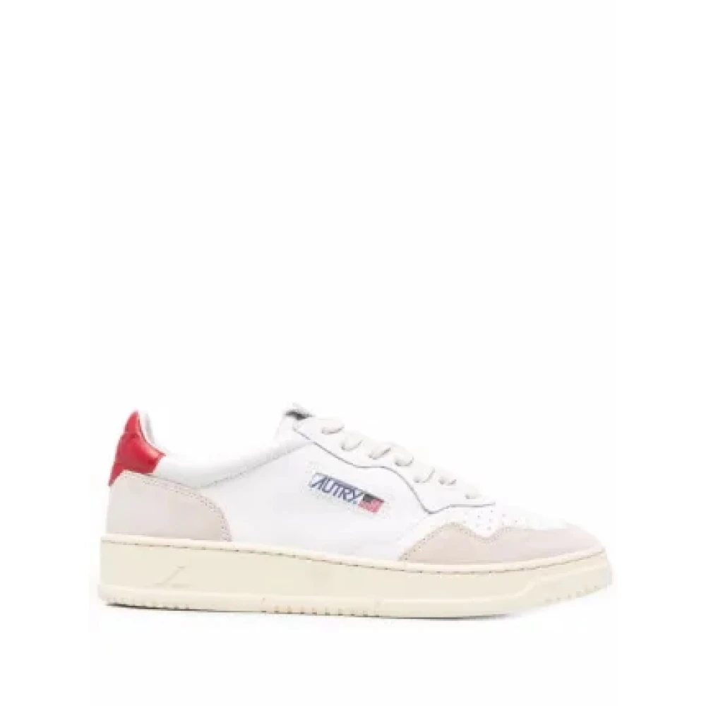 Autry Women's White Sneakers, 4 Uk, Low Medalist Trainers