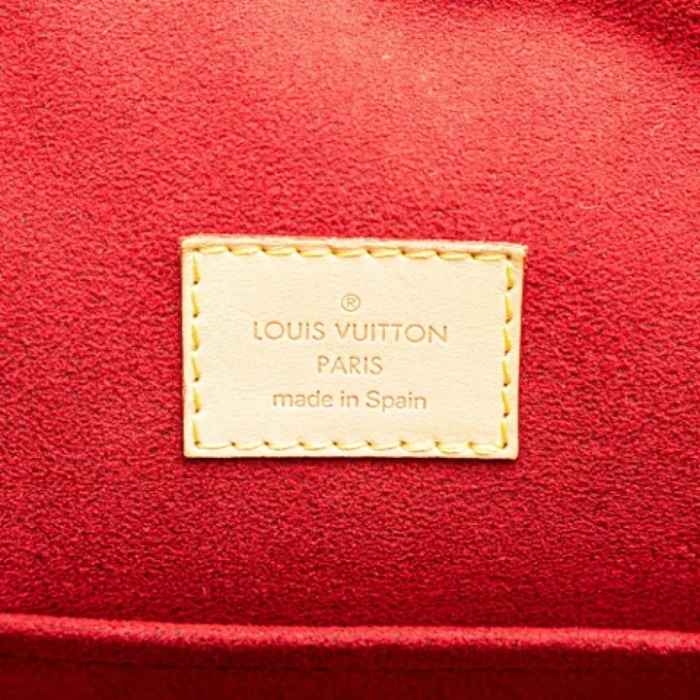 Louis Vuitton Vintage Pre-owned Leather handbags Brown Dames