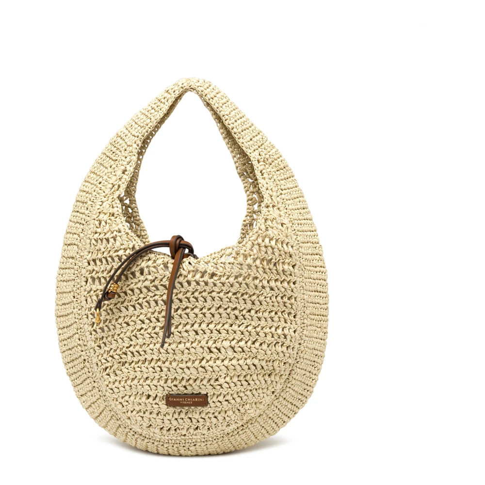 Gianni Chiarini Women's Beige Shoulder Bags, One Size, Nefeli Shoulder Bag
