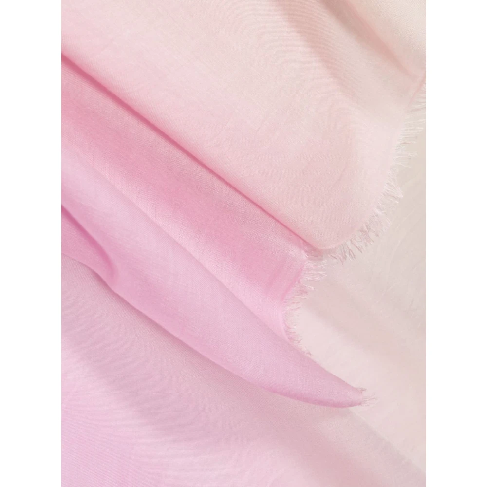Faliero Sarti Roze Sjaal met Gradiënt Effect Pink Dames