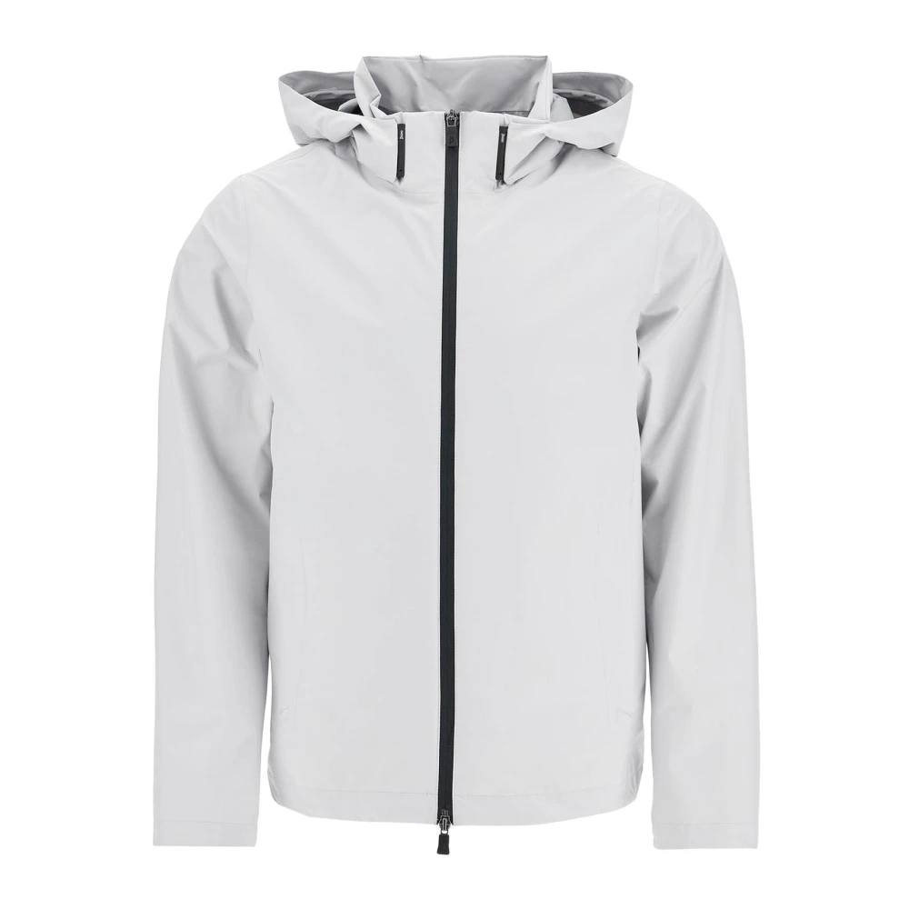 Herno Gore-Tex Paclite Jas met Capuchon White Heren